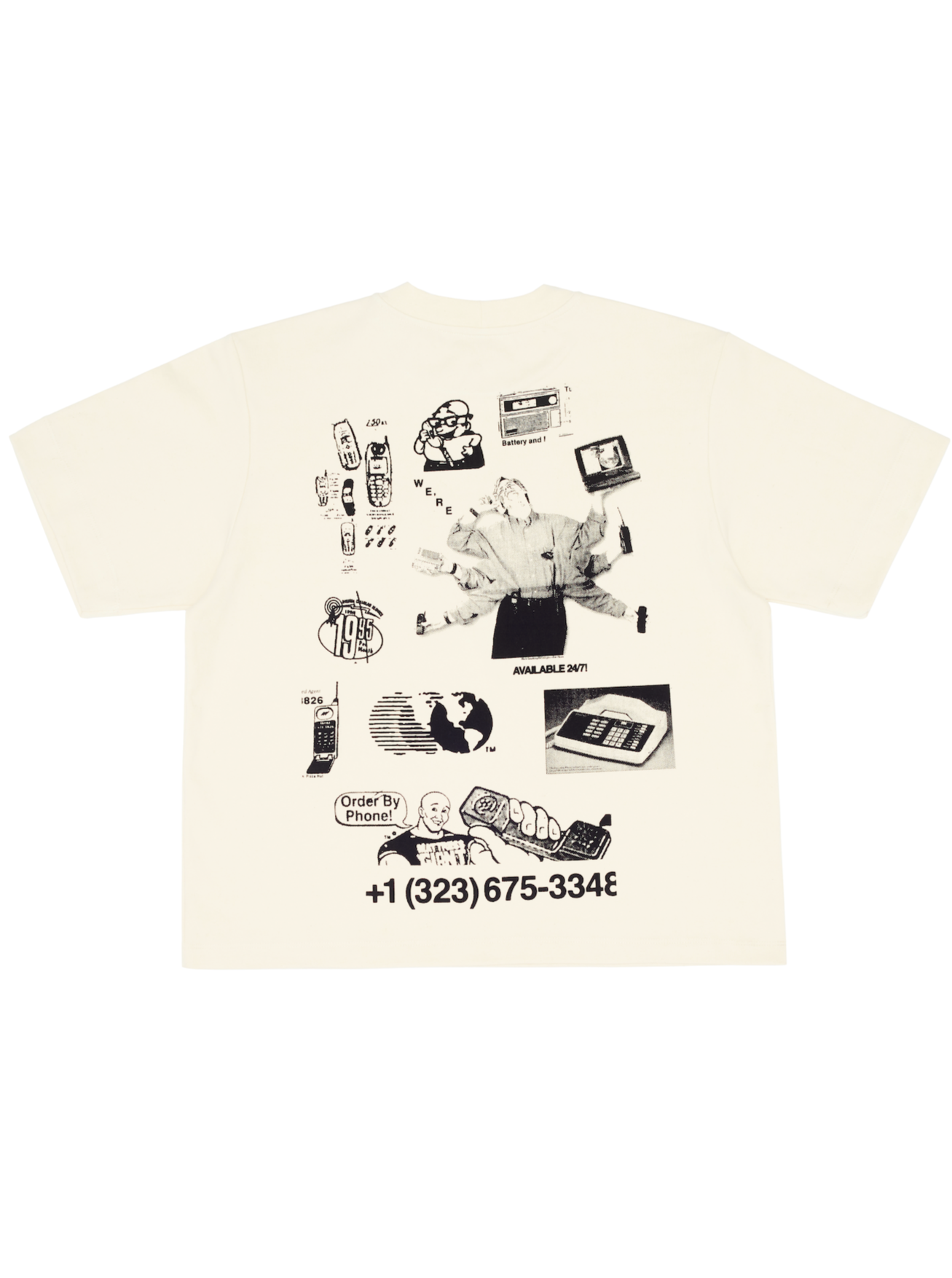 Never Out Of Reach T-Shirt - Off White - Short Sleeve